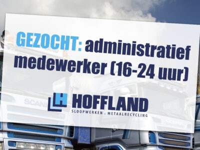 vacature Hoffland adm medewerker