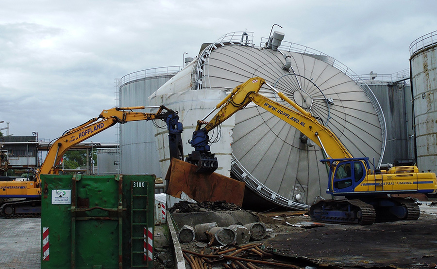 Hoffland BV | Den Dolder | Industriële sloopwerken en metaalrecycling